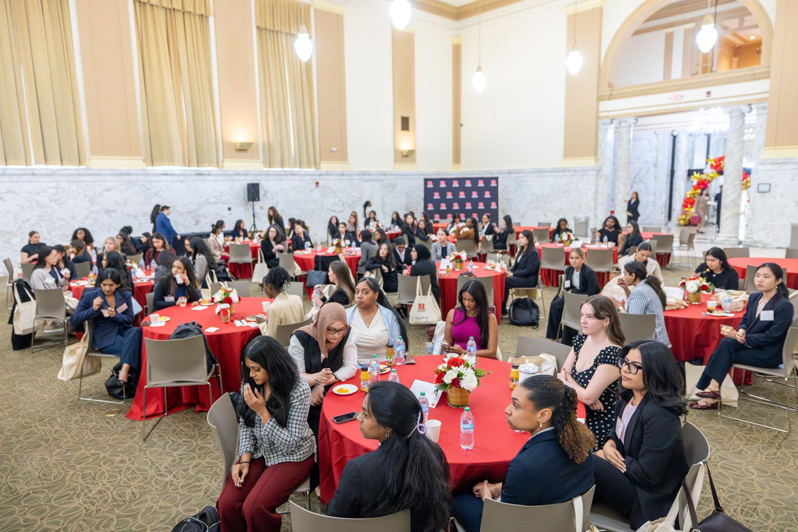 Rutgers Women in Business ballroom audience